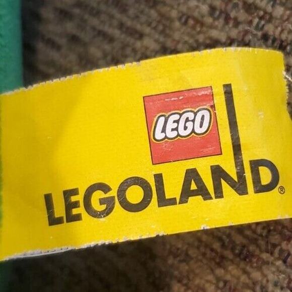 Legoland Green Dinosaur Pink Spikes and Wings Pink Skirt Embroidered Eyes - Picture 9 of 10